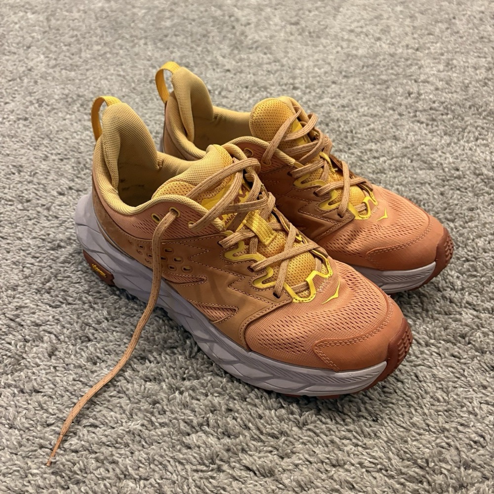 Size 9.5B - Hoka One One Womens Anacapa breeze Low 1127921 SBAY Amber Yellow